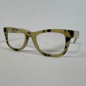 Betsey Johnson Tortoise Shell Glasses Frames Clear‎ Lens Square Eye Glasses